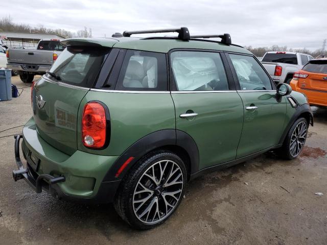 WMWZC3C53GWT09361 - 2016 MINI COOPER S COUNTRYMAN GREEN photo 3