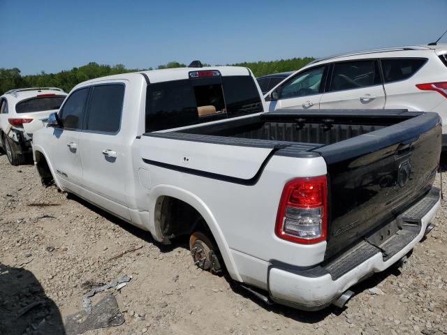 1C6SRFKT7LN187681 - 2020 RAM 1500 LONGHORN WHITE photo 2