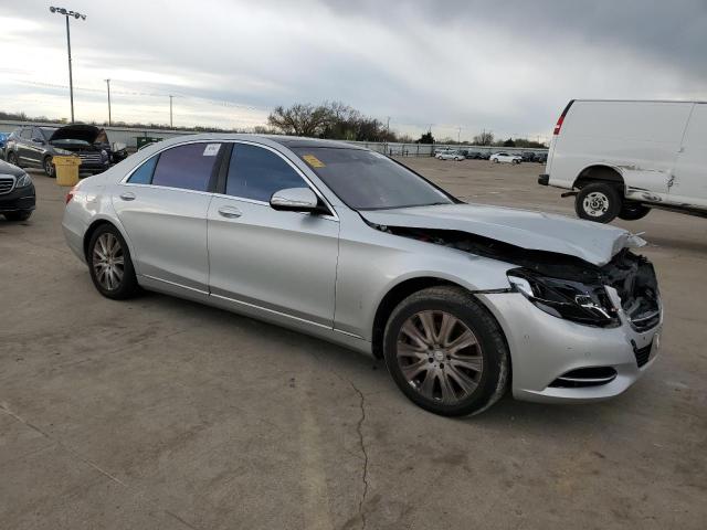 WDDUG8CB7EA066223 - 2014 MERCEDES-BENZ S 550 SILVER photo 4