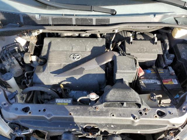 5TDDK3DC7ES078474 - 2014 TOYOTA SIENNA XLE GRAY photo 11