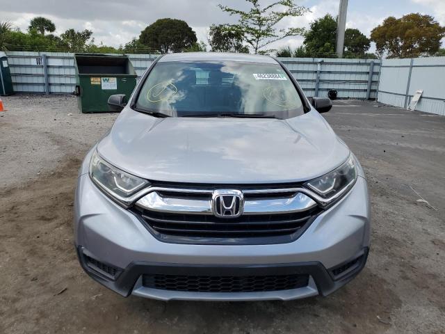 5J6RW5H33HL003240 - 2017 HONDA CR-V LX SILVER photo 5