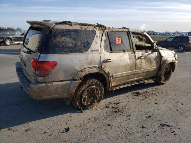 5TDBT48A27S278815 - 2007 TOYOTA SEQUOIA LIMITED SILVER photo 3