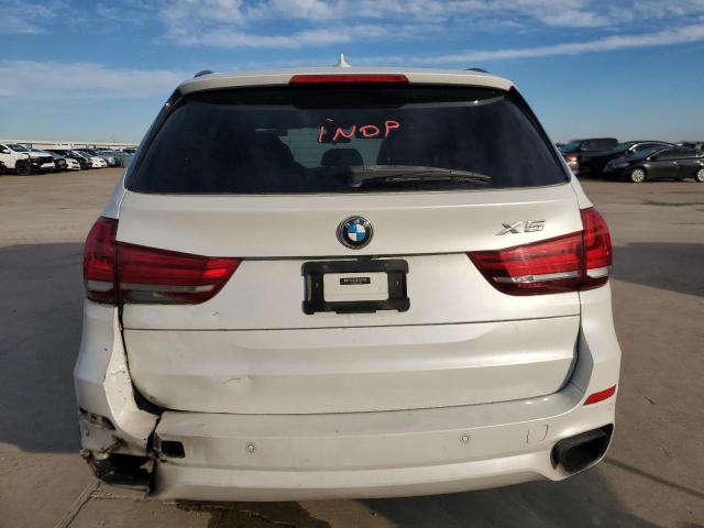 5UXKR6C55F0J75831 - 2015 BMW X5 XDRIVE50I WHITE photo 6