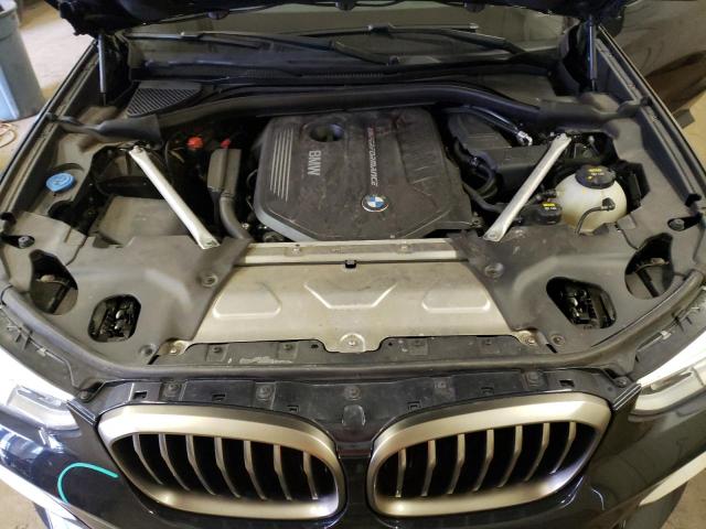 5UXTS3C50K0Z08403 - 2019 BMW X3 XDRIVEM40I შავი ფოტო 11