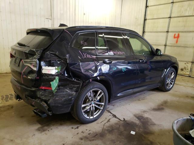 5UXTS3C50K0Z08403 - 2019 BMW X3 XDRIVEM40I BLACK photo 3