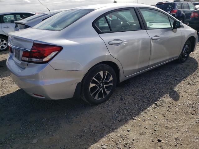 19XFB2F81DE246341 - 2013 HONDA CIVIC EX SILVER photo 3