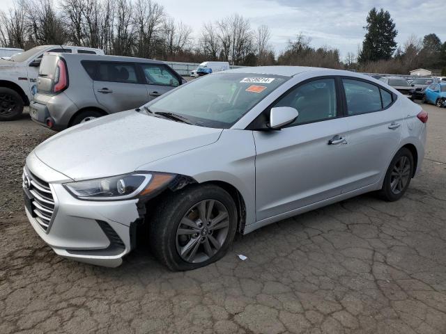 5NPD84LF3JH263671 - 2018 HYUNDAI ELANTRA SEL SILVER photo 1