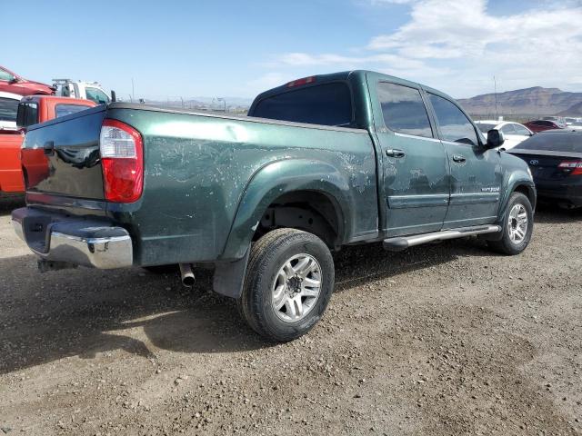 5TBET34104S443942 - 2004 TOYOTA TUNDRA DOUBLE CAB SR5 GREEN photo 3