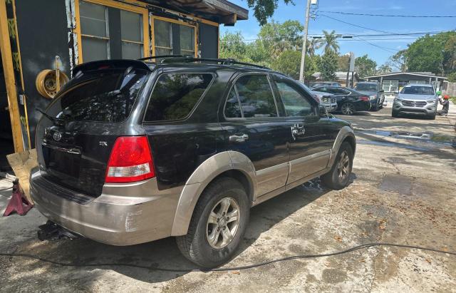 KNDJD733965644549 - 2006 KIA SORENTO EX BLACK photo 4