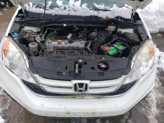 JHLRE4H76AC014330 - 2010 HONDA CR-V EXL WHITE photo 12