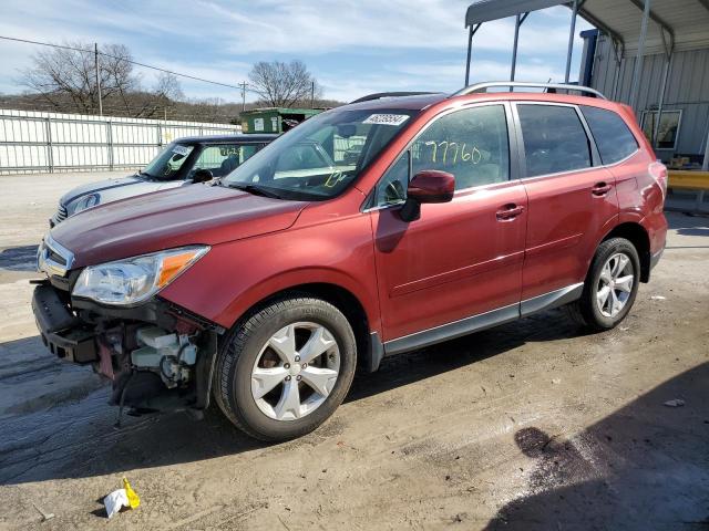 JF2SJAKC9FH422671 - 2015 SUBARU FORESTER 2.5I LIMITED RED photo 1