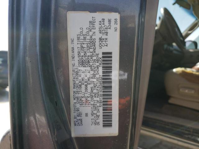 5TBRT38143S385327 - 2003 TOYOTA TUNDRA ACCESS CAB LIMITED GRAY photo 12