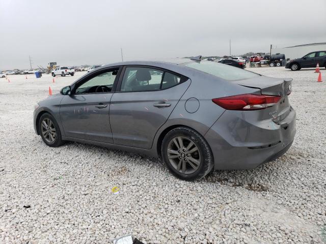 5NPD84LF1JH368967 - 2018 HYUNDAI ELANTRA SEL GRAY photo 2