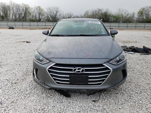 5NPD84LF1JH368967 - 2018 HYUNDAI ELANTRA SEL GRAY photo 5