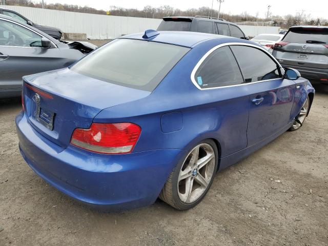 WBAUP93519VF46007 - 2009 BMW 128 I BLUE photo 3