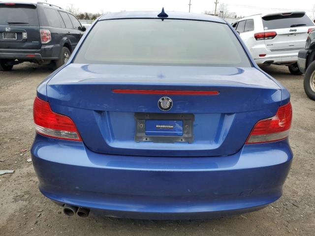 WBAUP93519VF46007 - 2009 BMW 128 I BLUE photo 6