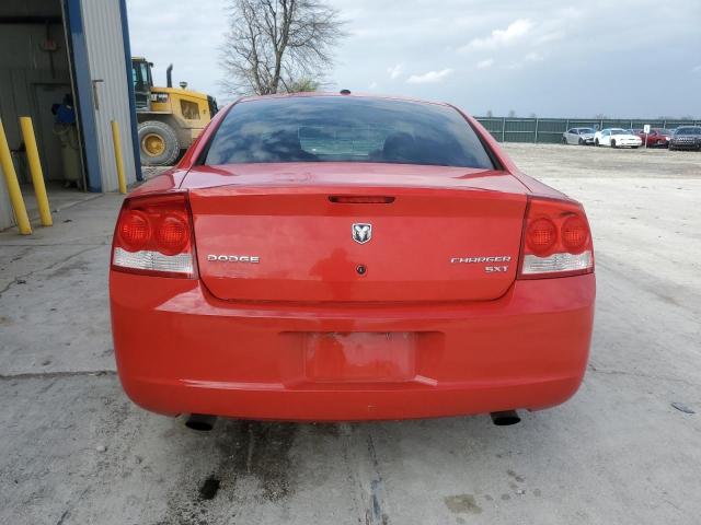 2B3KA33V39H556232 - 2009 DODGE CHARGER SXT RED photo 6