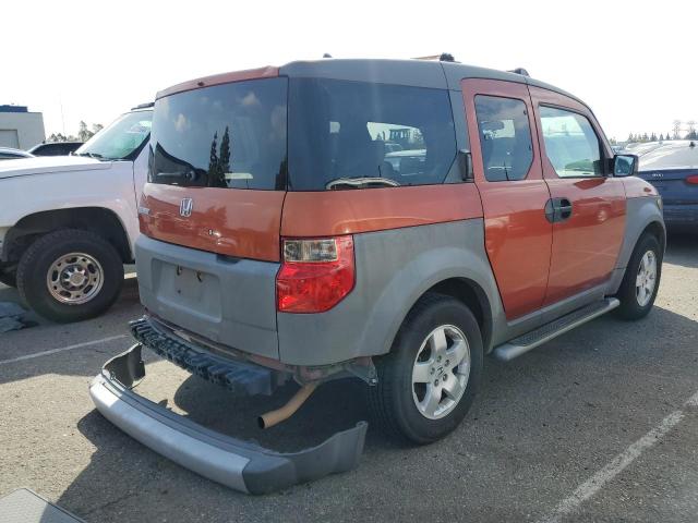 5J6YH18583L009074 - 2003 HONDA ELEMENT EX ORANGE photo 3