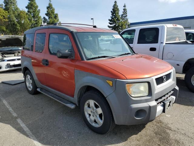 5J6YH18583L009074 - 2003 HONDA ELEMENT EX ORANGE photo 4