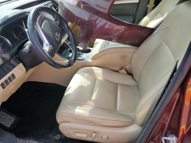 5TDKKRFH1FS082699 - 2015 TOYOTA HIGHLANDER XLE Tünd qırmızı foto 7