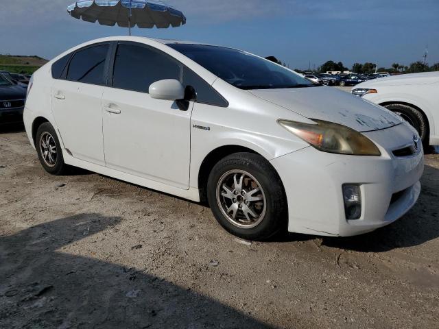 JTDKN3DUXA0184793 - 2010 TOYOTA PRIUS WHITE photo 4