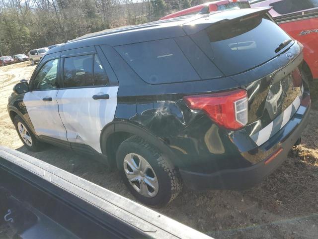 1FM5K8AB4LGB42857 - 2020 FORD EXPLORER POLICE INTERCEPTOR შავი ფოტო 2