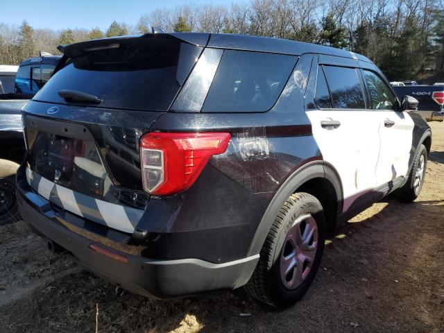 1FM5K8AB4LGB42857 - 2020 FORD EXPLORER POLICE INTERCEPTOR შავი ფოტო 3