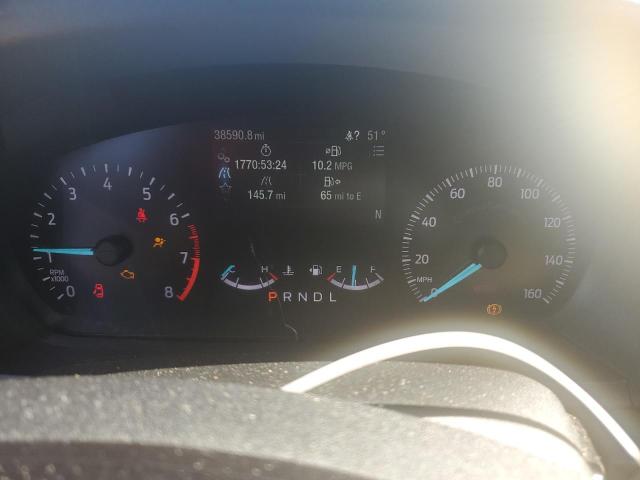 1FM5K8AB4LGB42857 - 2020 FORD EXPLORER POLICE INTERCEPTOR შავი ფოტო 9