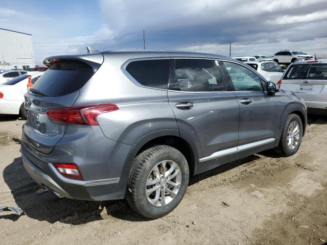 5NMS3CAD4KH008480 - 2019 HYUNDAI SANTA FE SEL Մոխրագույն լուսանկար 3