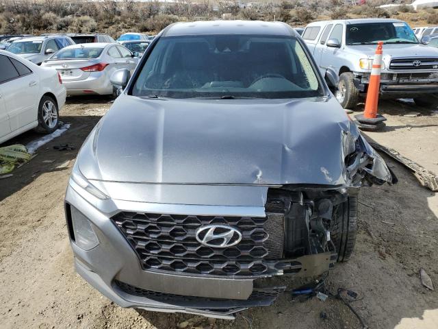 5NMS3CAD4KH008480 - 2019 HYUNDAI SANTA FE SEL GRAY photo 5