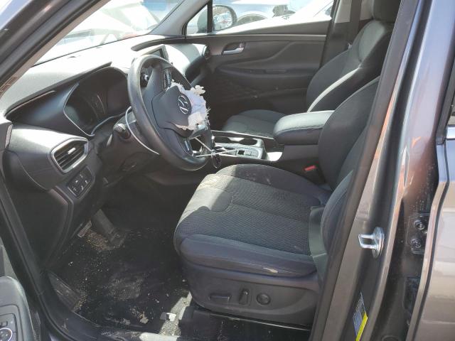 5NMS3CAD4KH008480 - 2019 HYUNDAI SANTA FE SEL Մոխրագույն լուսանկար 7
