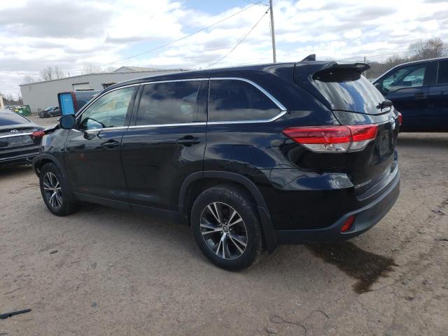 5TDBZRFH8KS938909 - 2019 TOYOTA HIGHLANDER LE BLACK photo 2