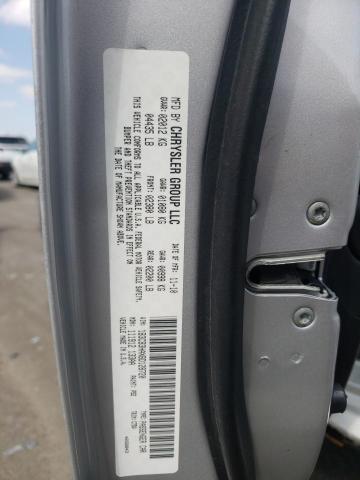 1B3CB3HAXBD128720 - 2011 DODGE CALIBER MAINSTREET SILVER photo 12