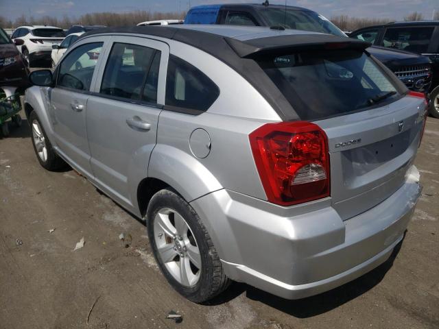 1B3CB3HAXBD128720 - 2011 DODGE CALIBER MAINSTREET SILVER photo 2