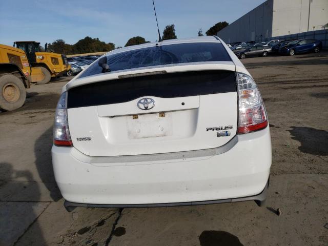 JTDKB20U983430878 - 2008 TOYOTA PRIUS WHITE photo 6