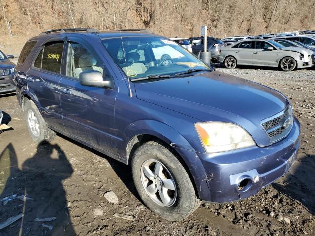 KNDJC733465599362 - 2006 KIA SORENTO EX BLUE photo 4