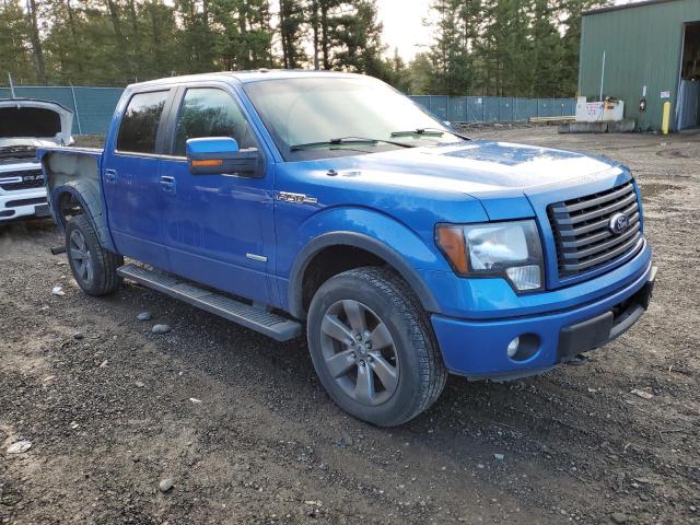 1FTFW1ET3CKD97701 - 2012 FORD F150 SUPERCREW BLUE photo 4