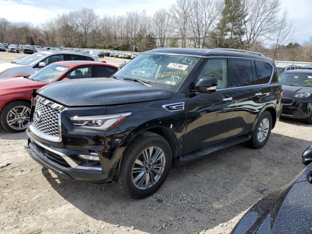 JN8AZ2AE9M9270933 - 2021 INFINITI QX80 LUXE BLACK photo 1