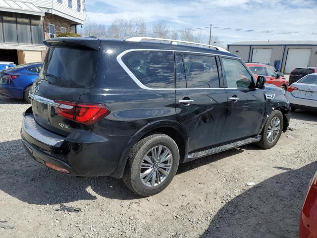 JN8AZ2AE9M9270933 - 2021 INFINITI QX80 LUXE BLACK photo 3