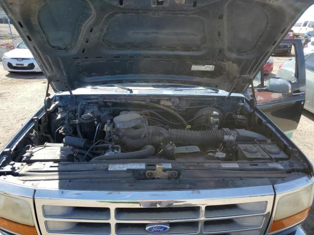 1FTEX15N5RKA64189 - 1994 FORD F150 GREEN photo 11