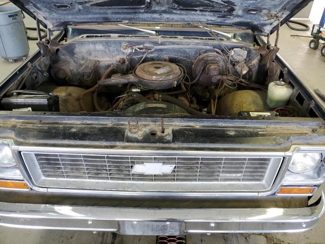 CCY244B165084 - 1974 CHEVROLET C20 BLACK photo 11