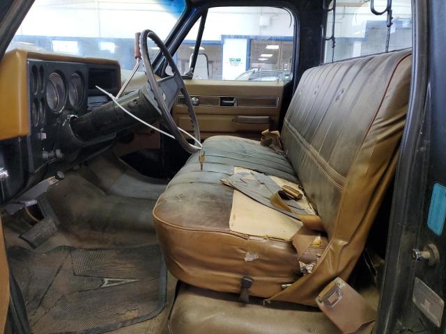 CCY244B165084 - 1974 CHEVROLET C20 BLACK photo 7