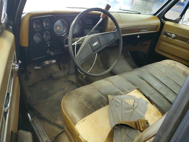 CCY244B165084 - 1974 CHEVROLET C20 BLACK photo 8