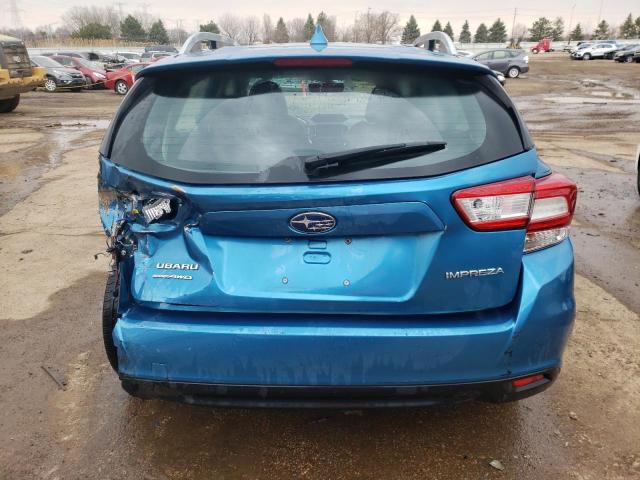 4S3GTAB62J3743658 - 2018 SUBARU IMPREZA PREMIUM BLUE photo 6