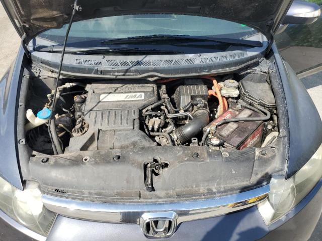 JHMFA362X8S020773 - 2008 HONDA CIVIC HYBRID GRAY photo 11