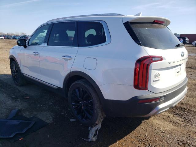 5XYP5DHC5LG051756 - 2020 KIA TELLURIDE SX WHITE photo 2