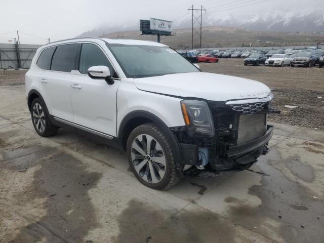 5XYP6DHC5LG045467 - 2020 KIA TELLURIDE S WHITE photo 4