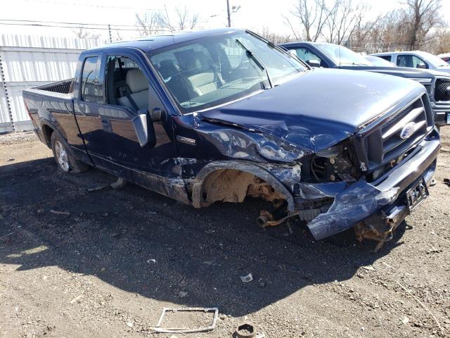 1FTPX14534NA94910 - 2004 FORD F150 BLUE photo 4