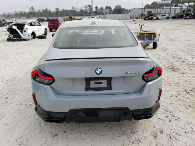 3MW43CM08R8E02708 - 2024 BMW M240I GRAY photo 6