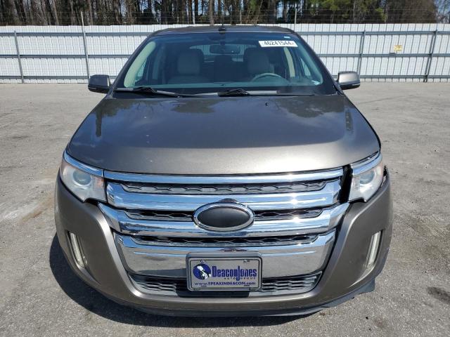 2FMDK3KC1DBE15767 - 2013 FORD EDGE LIMITED SILVER photo 5